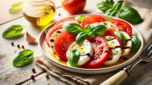How to prepare Italian Caprese salad