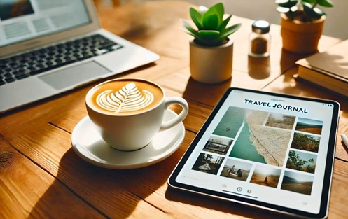 How to create an eco-friendly digital travel diary
