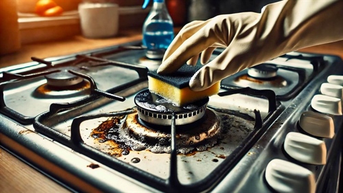 How to clean gas burners