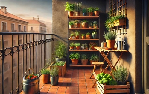 Come creare un orto sul balcone