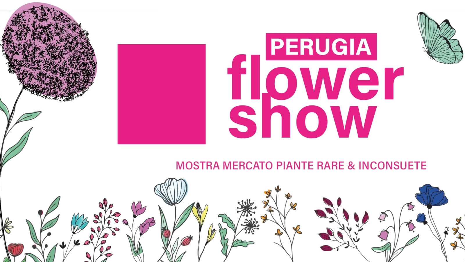 Perugia Flower Show - Market Exhibition of Rare and Unusual Plants