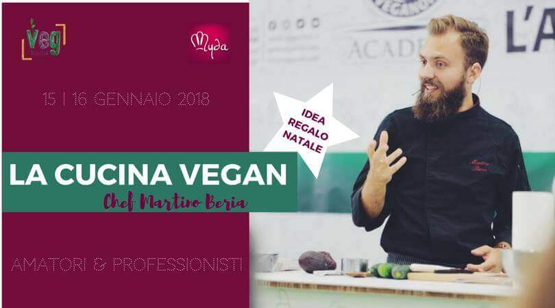 Corso di Cucina Vegan con lo Chef Martino Beria