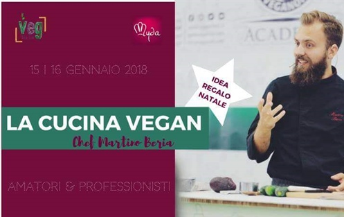 Corso di Cucina Vegan con lo Chef Martino Beria