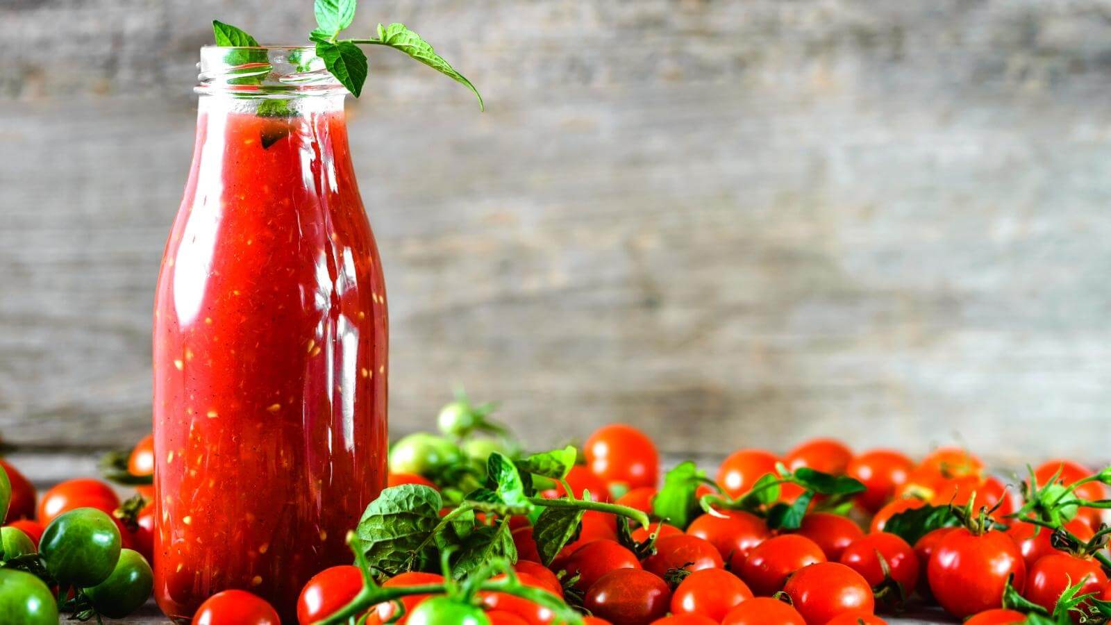 How to make tomato puree for the winter