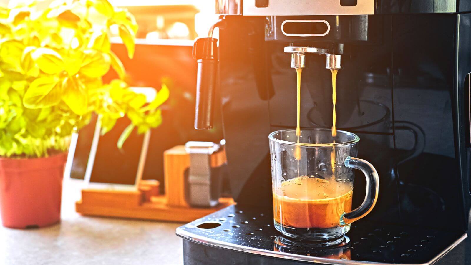 Come pulire la macchina del caffè con acqua e aceto bianco