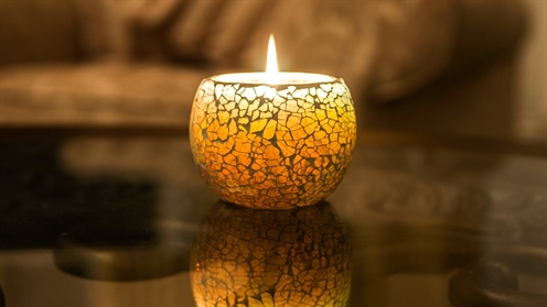 How to recover candles wax residues