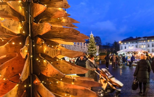 Christmas market in Trento