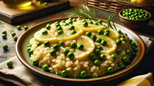 How to Make Lemon Pea Risotto