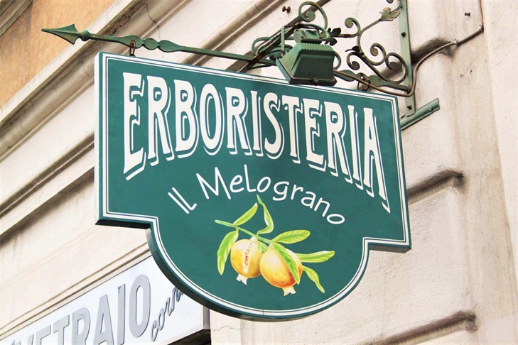 Erboristeria Il Melograno Milano MI Lombardia Italia Insegna Logo
