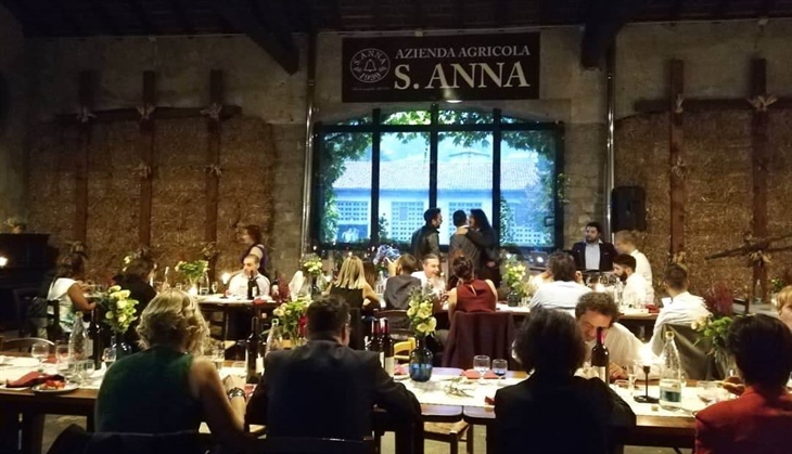 Azienda Agricola Sant’Anna eupilio como co lombardia italia cena