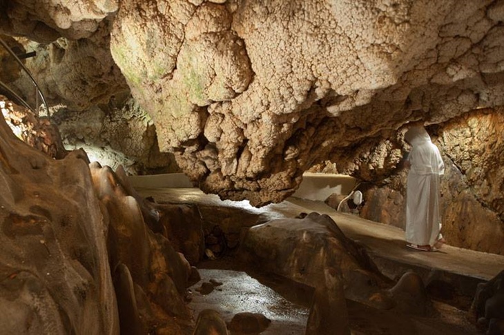 Centro Termale Naturale Grotta Giusti Monsummano Terme Pistoia PT Toscana Italia Interno Grotta