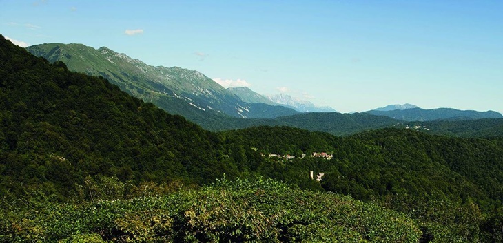 Ecomuseo delle Acque del Gemonese Gemona del Friuli Udine UD Friuli Venezia Giulia Italia Paesaggio Montagne