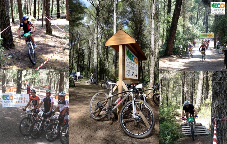 Parco Avventura EcoCampus Casaboli Pioppo Monreale Palermo PA Sicilia Italia Biciclette