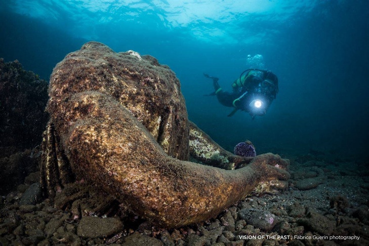 Centro Sub Campi Flegrei Pozzuoli Napoli NA Campania Italia Parco Archeologico Sommerso Baia Statua sommersa