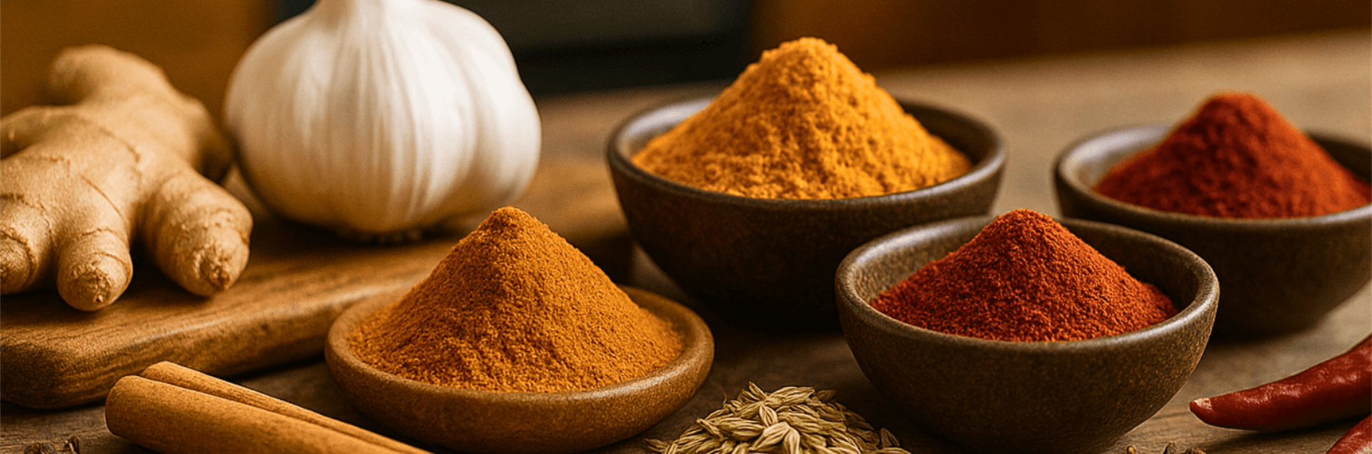 Especias saludables: cómo usarlas y cuáles elegir